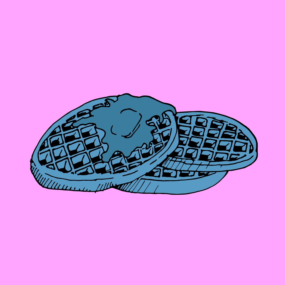 Clarence hates waffles.