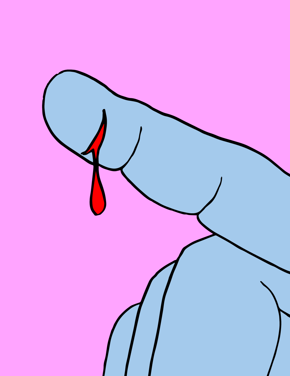 Clarence bleeds like the rest of us.