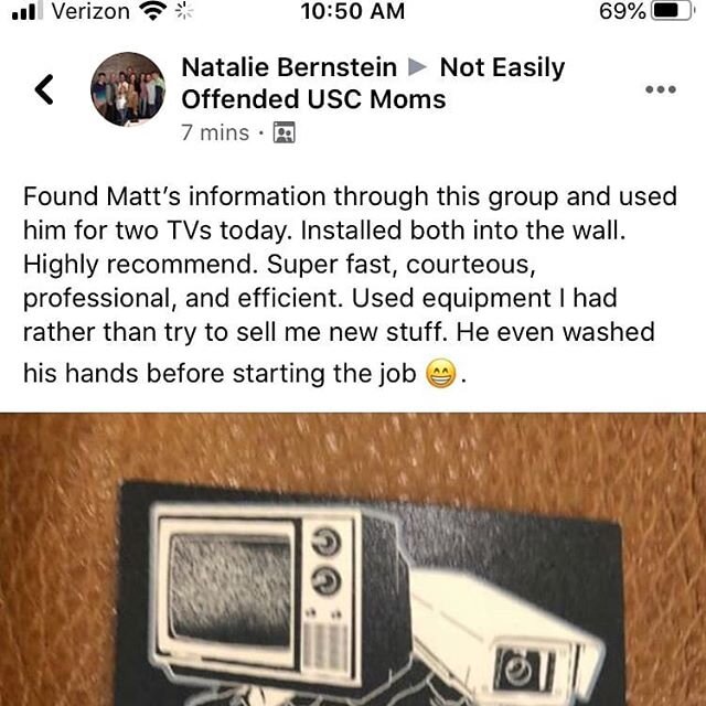 So a couple things:

1. Super nice review, thank you.

2. Hand washing verification is noted.🧼👏👐 3. &quot;Not easily offended USC mom's group&quot; 😂🤣😂🤣