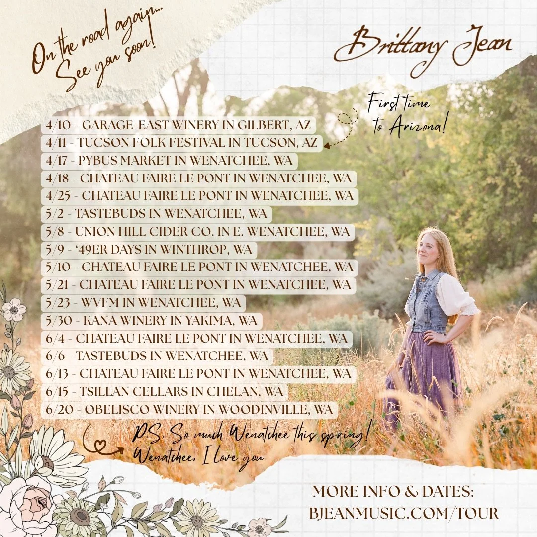 First stop Arizona&mdash;here we go! 🎵

More dates and info at bjeanmusic.com/tour
