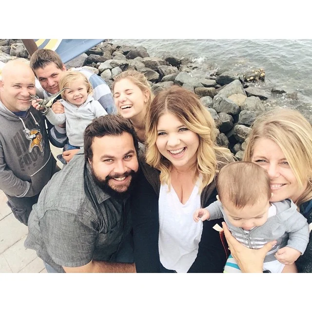Our family in California, who we missed so much.