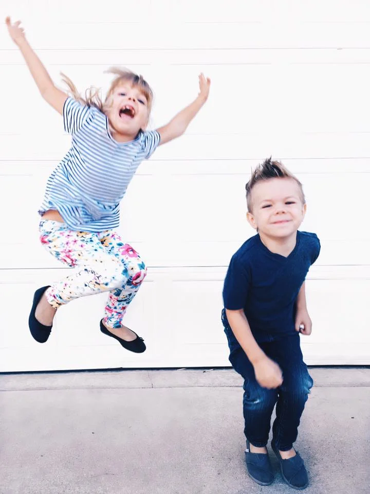 This picture was taken by me just a couple days after everything happened. We'd just gone to Old Navy and bought our kids a ton of new clothes, which they needed so so badly. Such a happy time!