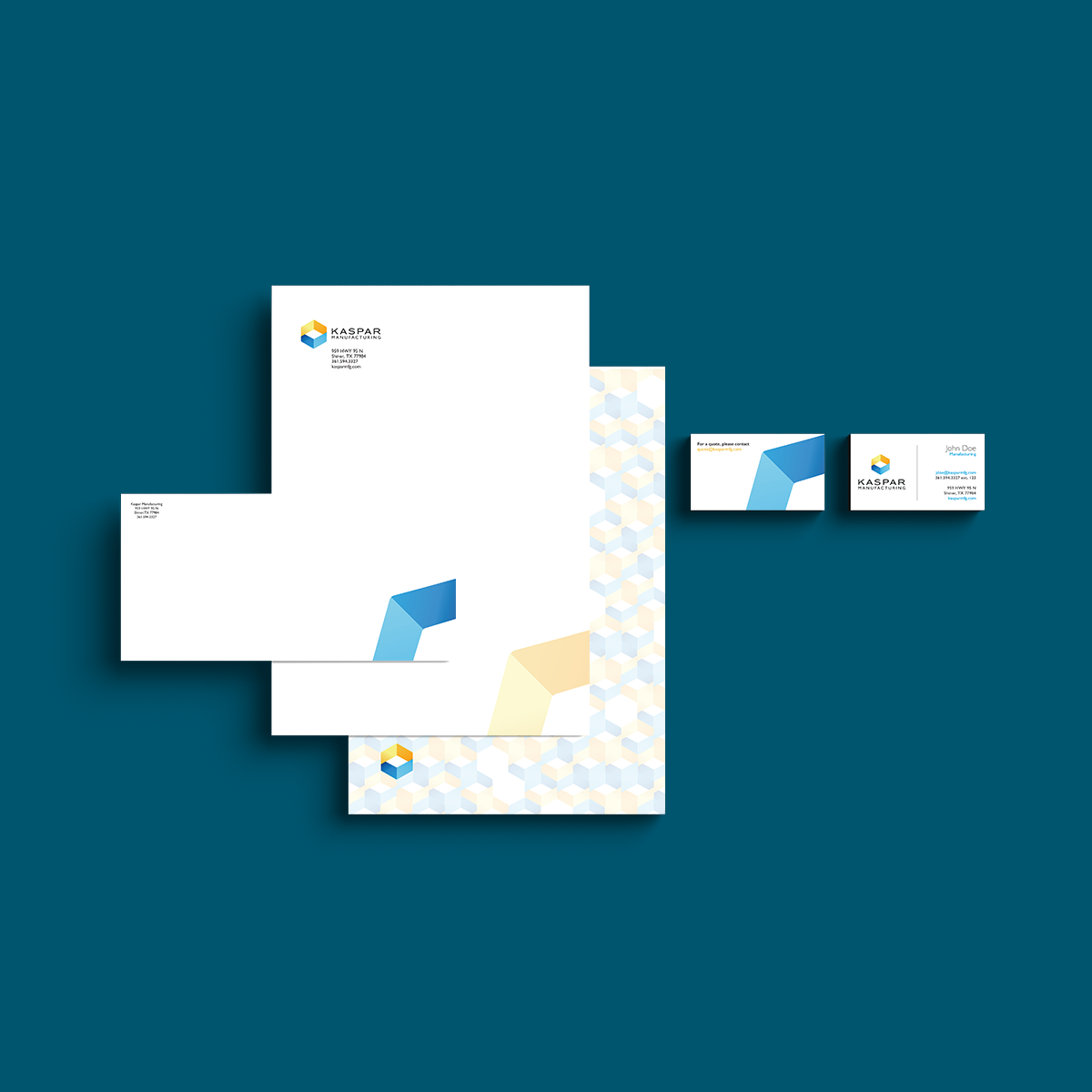 Kaspar Manufacturing Print Package