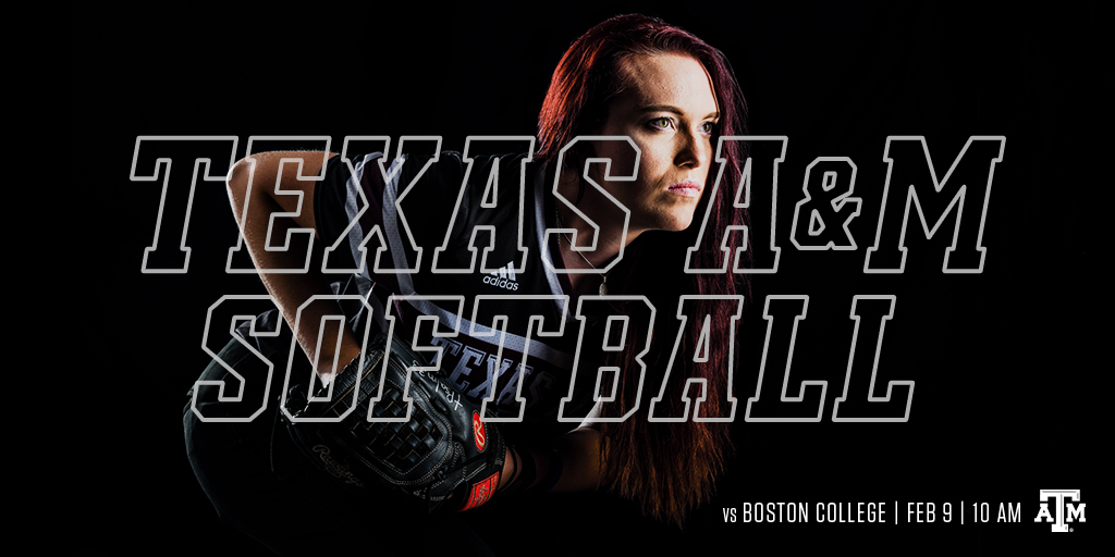 2018 Aggie Softball Social Media Boosted Graphic