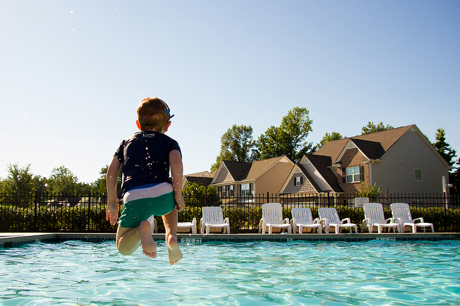 refreshing summer days / pool time