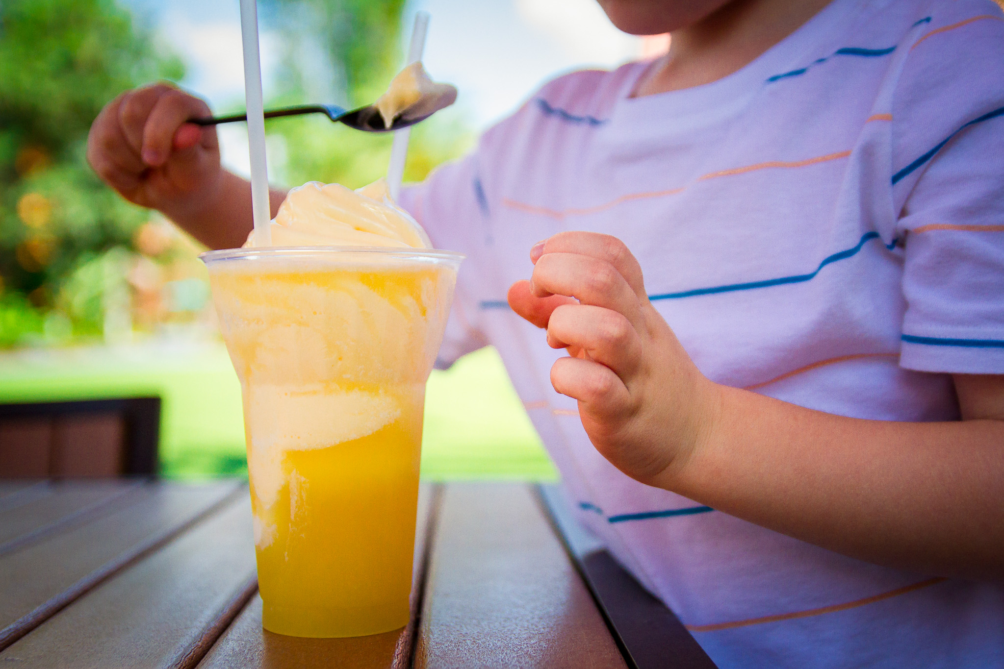 dole whips / pineapple lanai / polynesian village resort