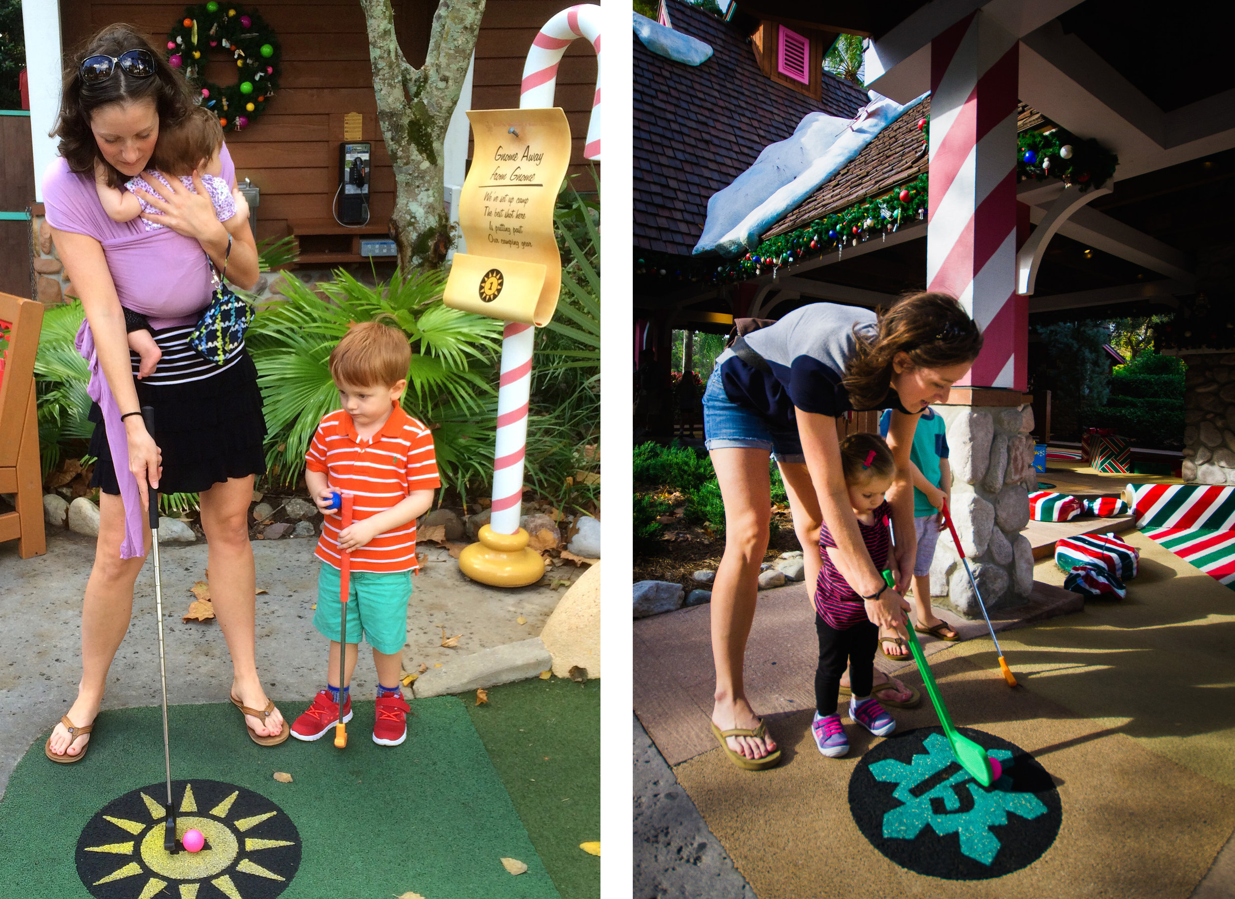 winter summerland mini golf / walt disney world photographer