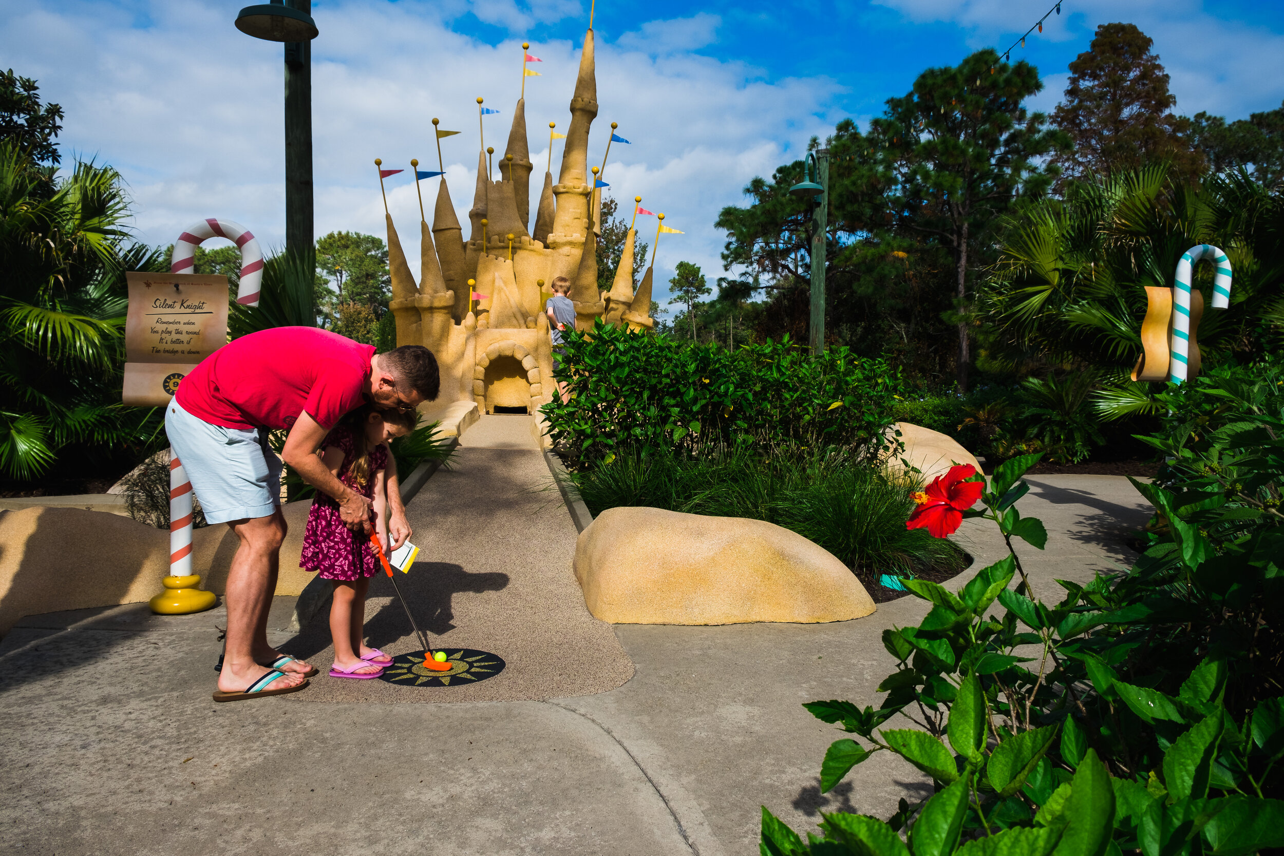 winter summerland mini golf / disney documentary photographer