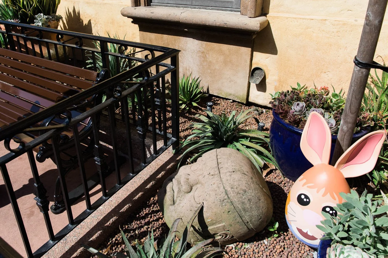 Hidden Epcot eggstravaganza egg in Mexico Pavilion.
