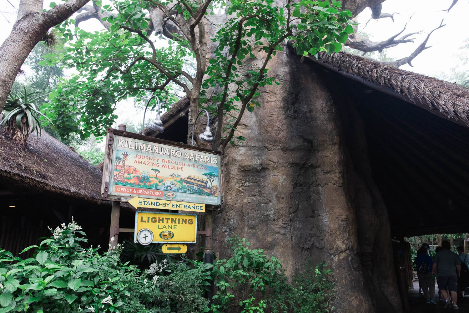 Kilimanjaro Safaris signage at the Animal Kingdom