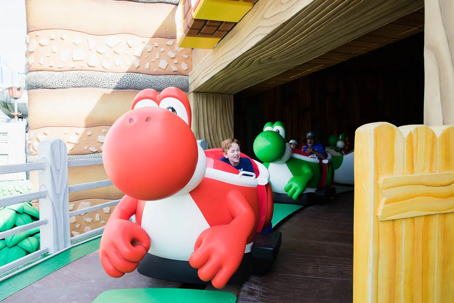 Yoshi's Adventure at Super Nintendo World in Epic Universe.