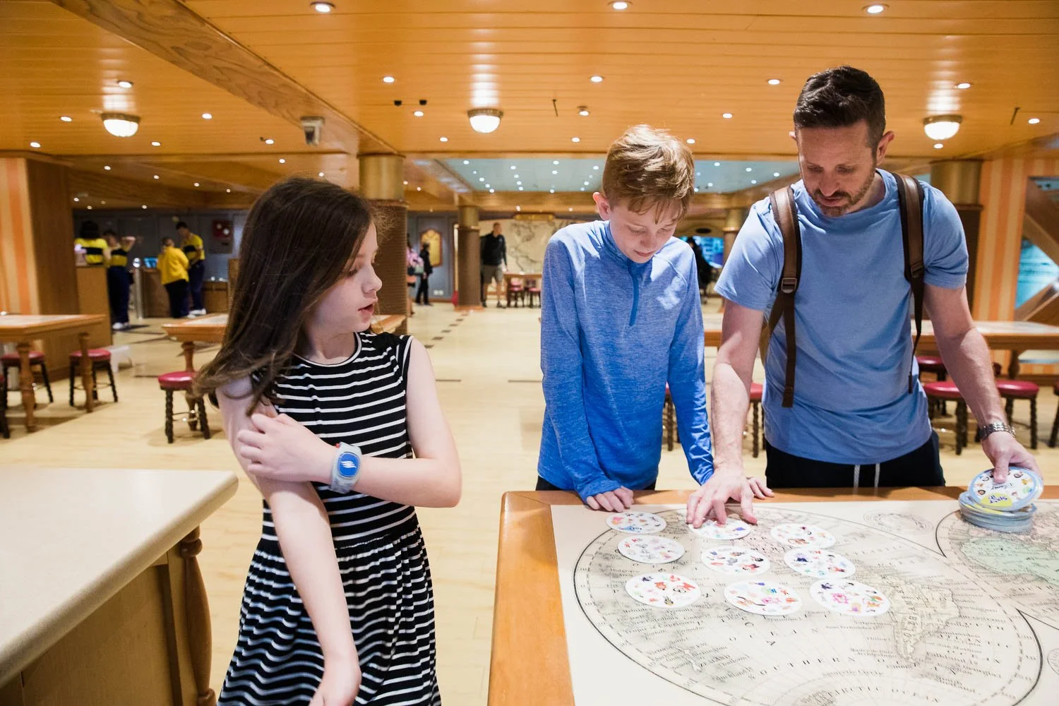 A look inside the Oceaneer's Club on the Disney Wonder.