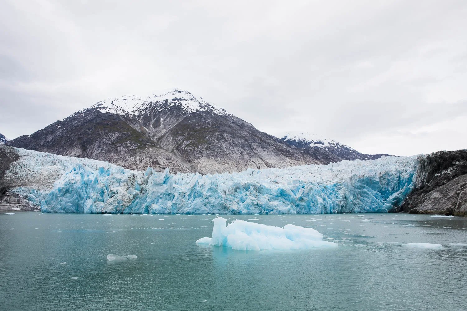 Dawes Glacier in Alaska.