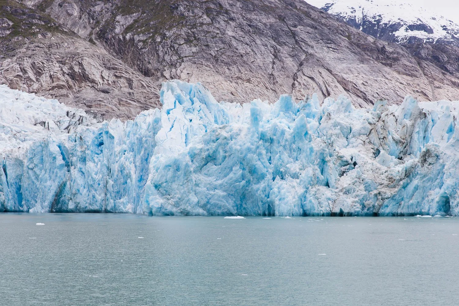 Dawes Glacier in Tracy Arm Alaska.