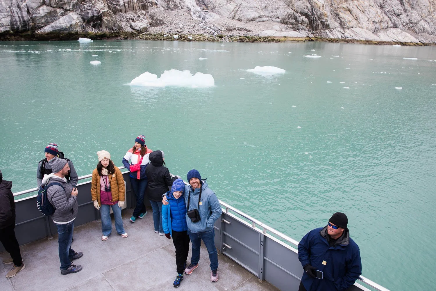 Dawes Glacier in Alaska.