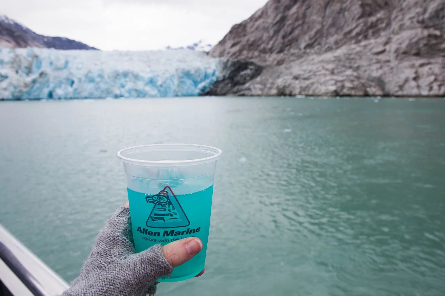 Glacier-rita with Dawes Glacier in the background.
