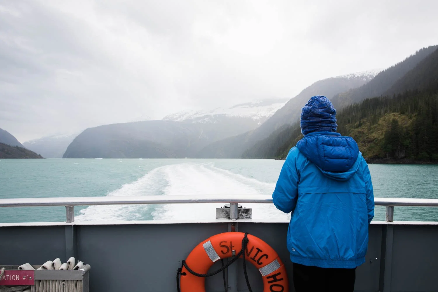 Endicott Arm Alaska.