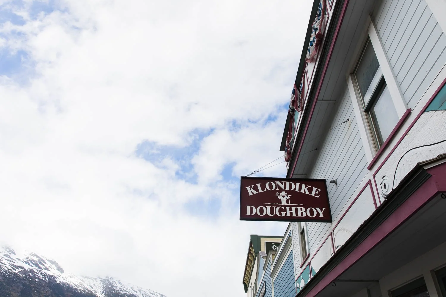 The Klondike doughboy in Skagway, Alaska.