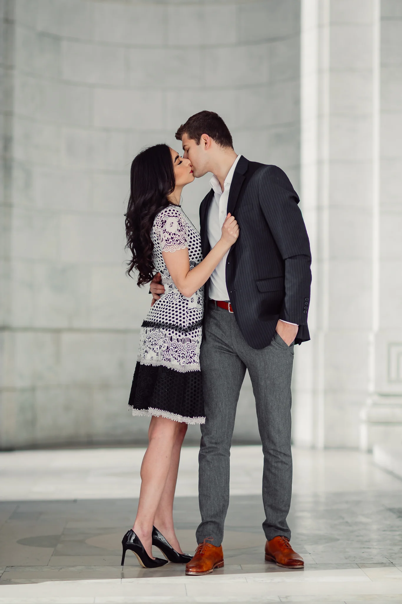 Charming Images New York Public Library Engagement Session by Marcin Pawlowski 0008.jpg