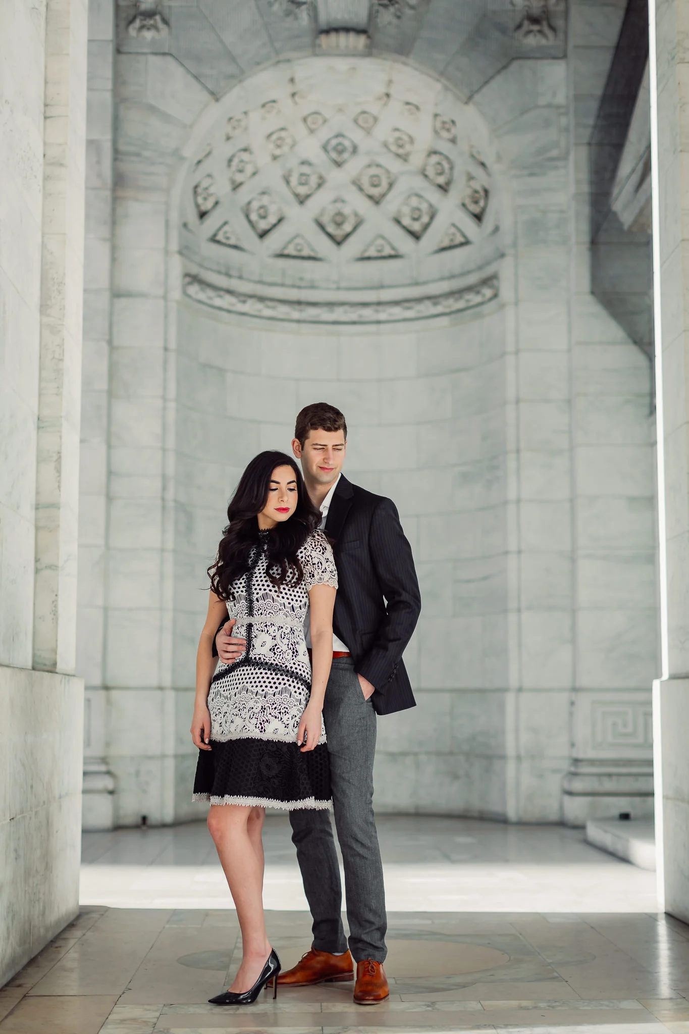 Charming Images New York Public Library Engagement Session by Marcin Pawlowski 0013.jpg