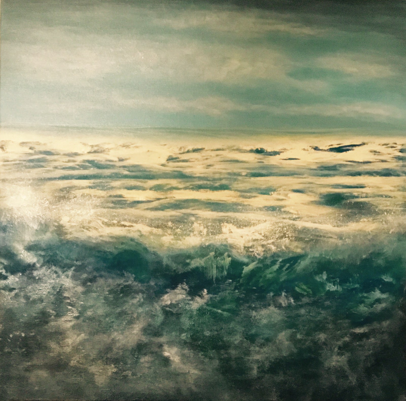 The sky,the sea