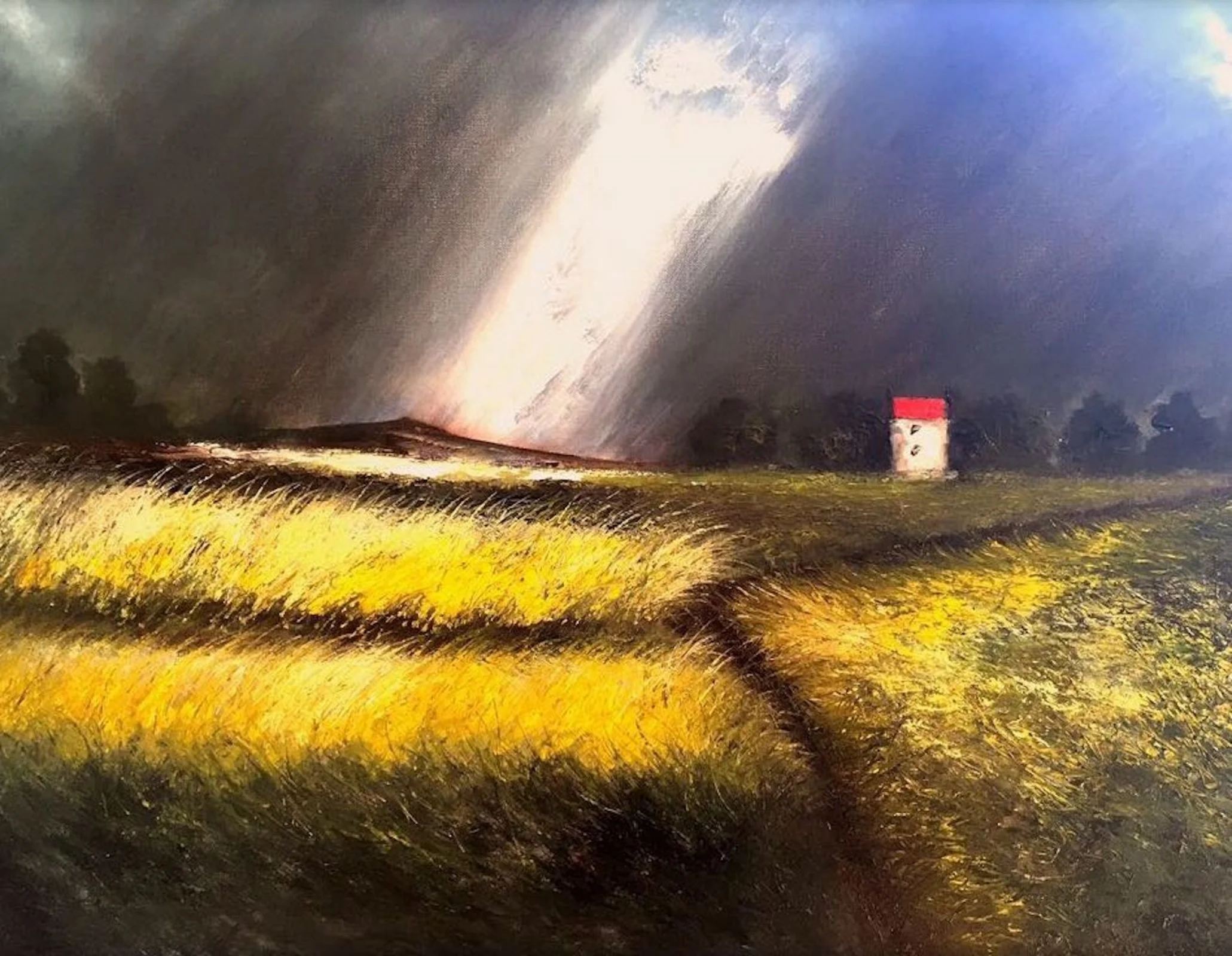 Through the dark clouds