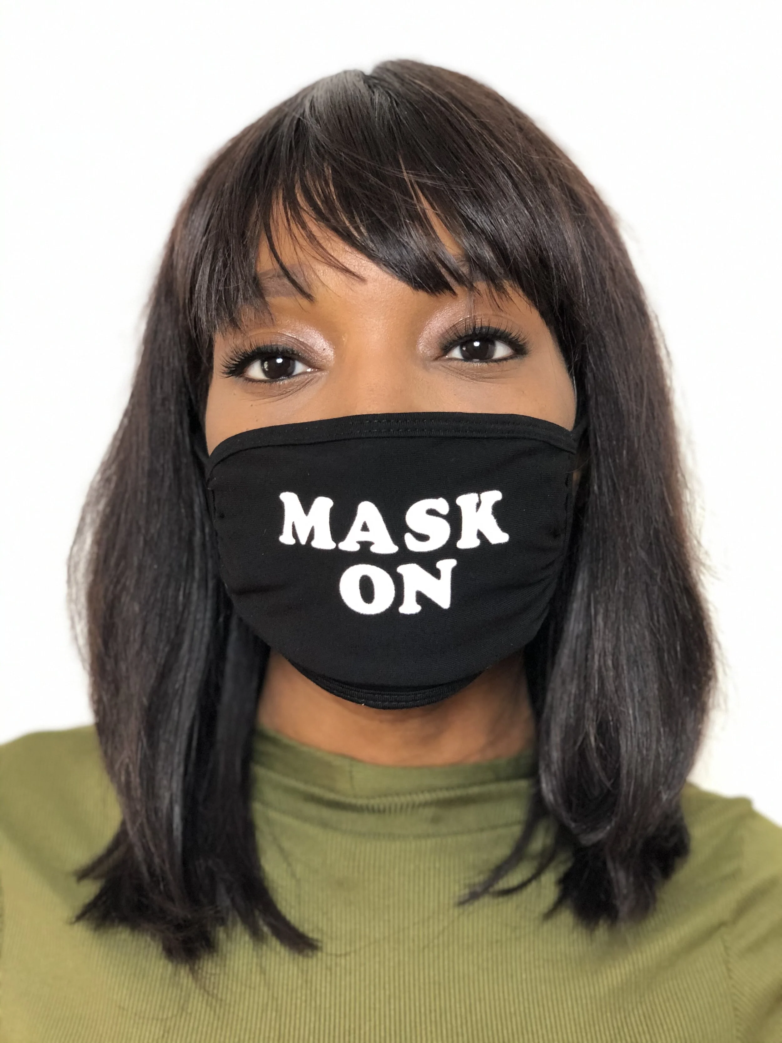 Unisex "Mask On" Face Mask (Filter Included)