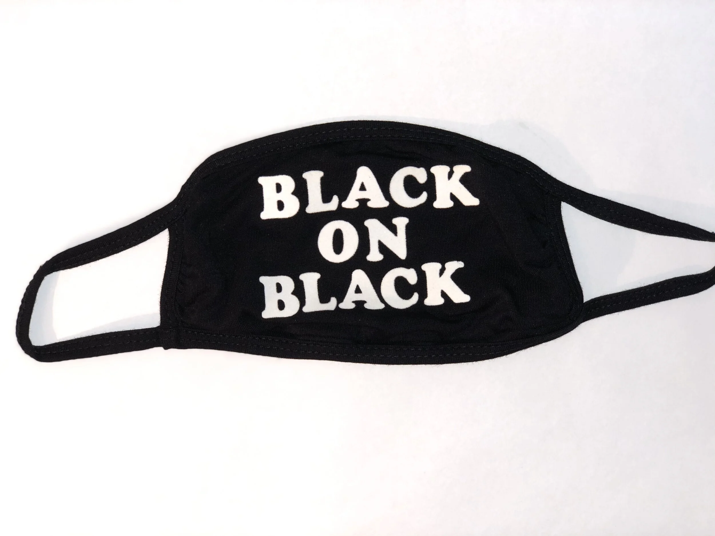 Unisex "Black On Black" Mask (Filter Included)
