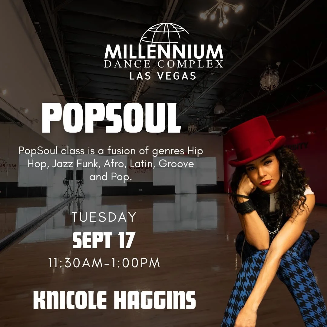 So excited to announce that I am starting a new class at Millennium LV!!!! Come train with me! I have help to give,  stories to share, and wisdom to gift. I can&rsquo;t wait to challenge you and ignite your joy to dance! Let&rsquo;s gooooooooo! ⚡️

G