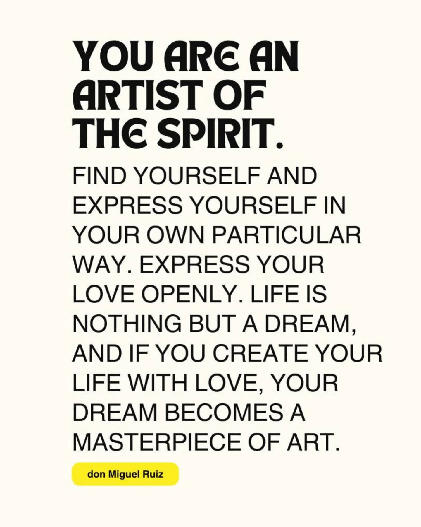 THIS 

By @donmiguelruiz ✨🎨