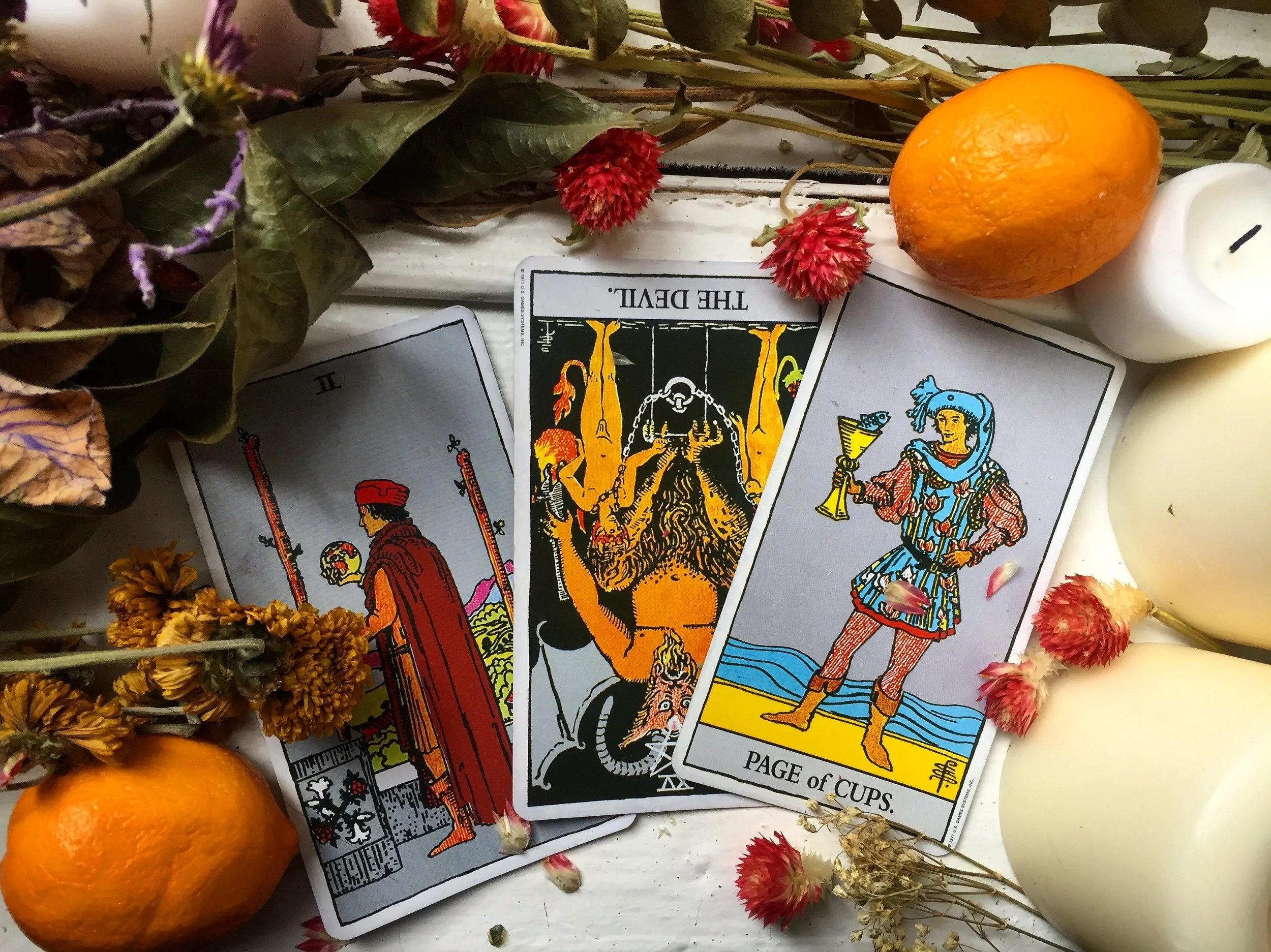 DAILY TAROT-Release the Binds// Let Go // Receive