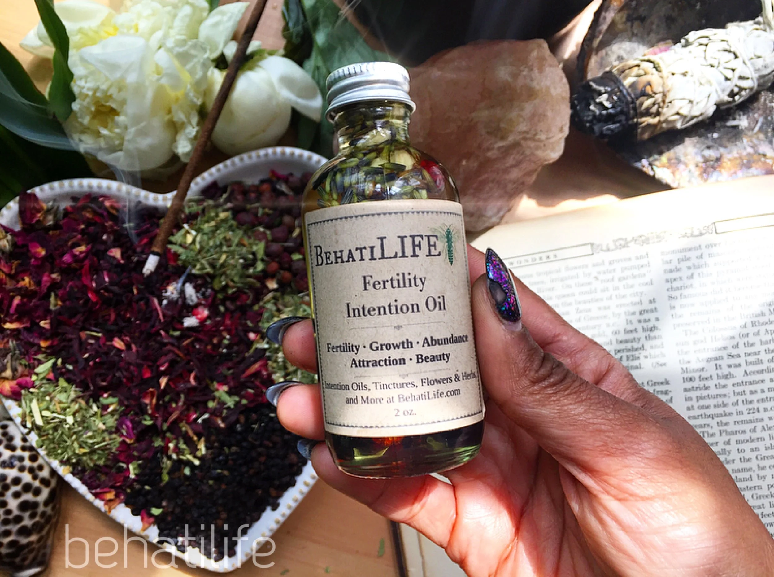 Fertility and Feminine Abundance Intention Oil