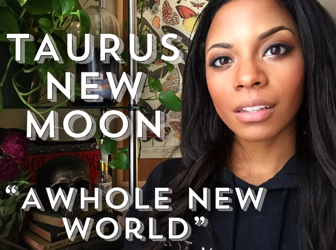 A WHOLE NEW WORLD- Taurus New Moon Details!