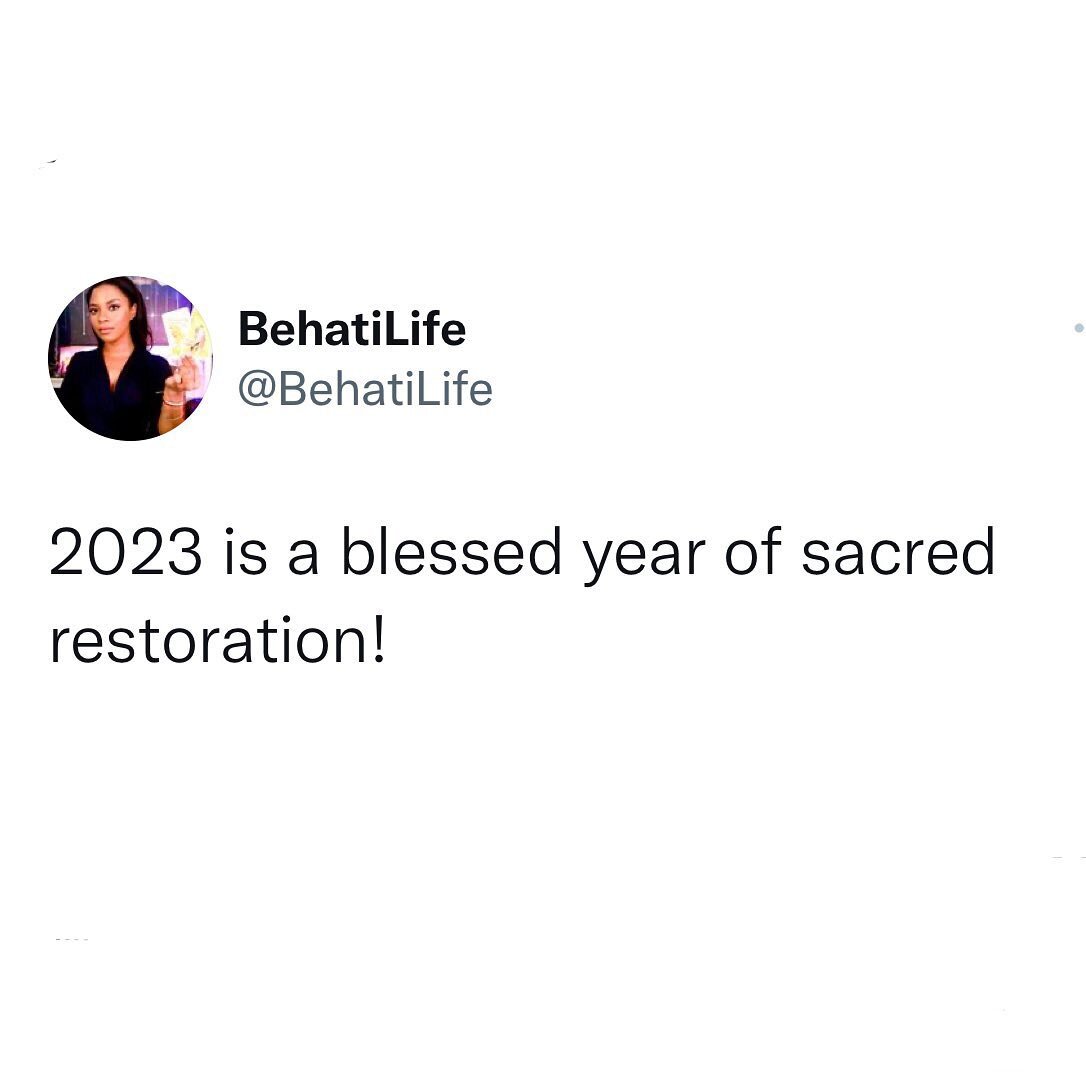 I&rsquo;m so excited and open to the magick that I see coming to us in the year 2023! The past years have taught you so much about the importance of what we allow to attach or align to us, boundaries, self protection. We went from massive CHANGE and 