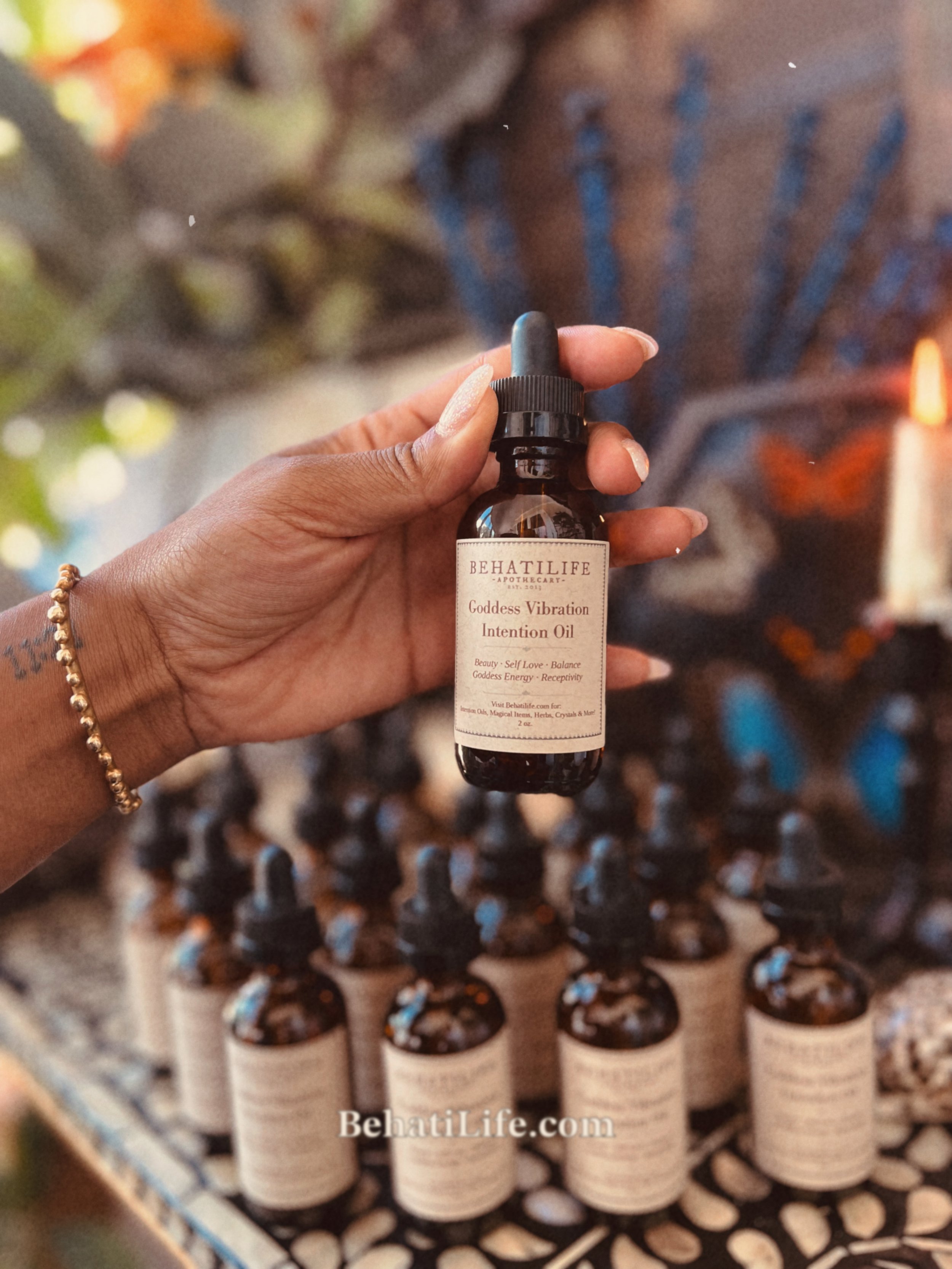 Goddess Vibrational Intention Oil