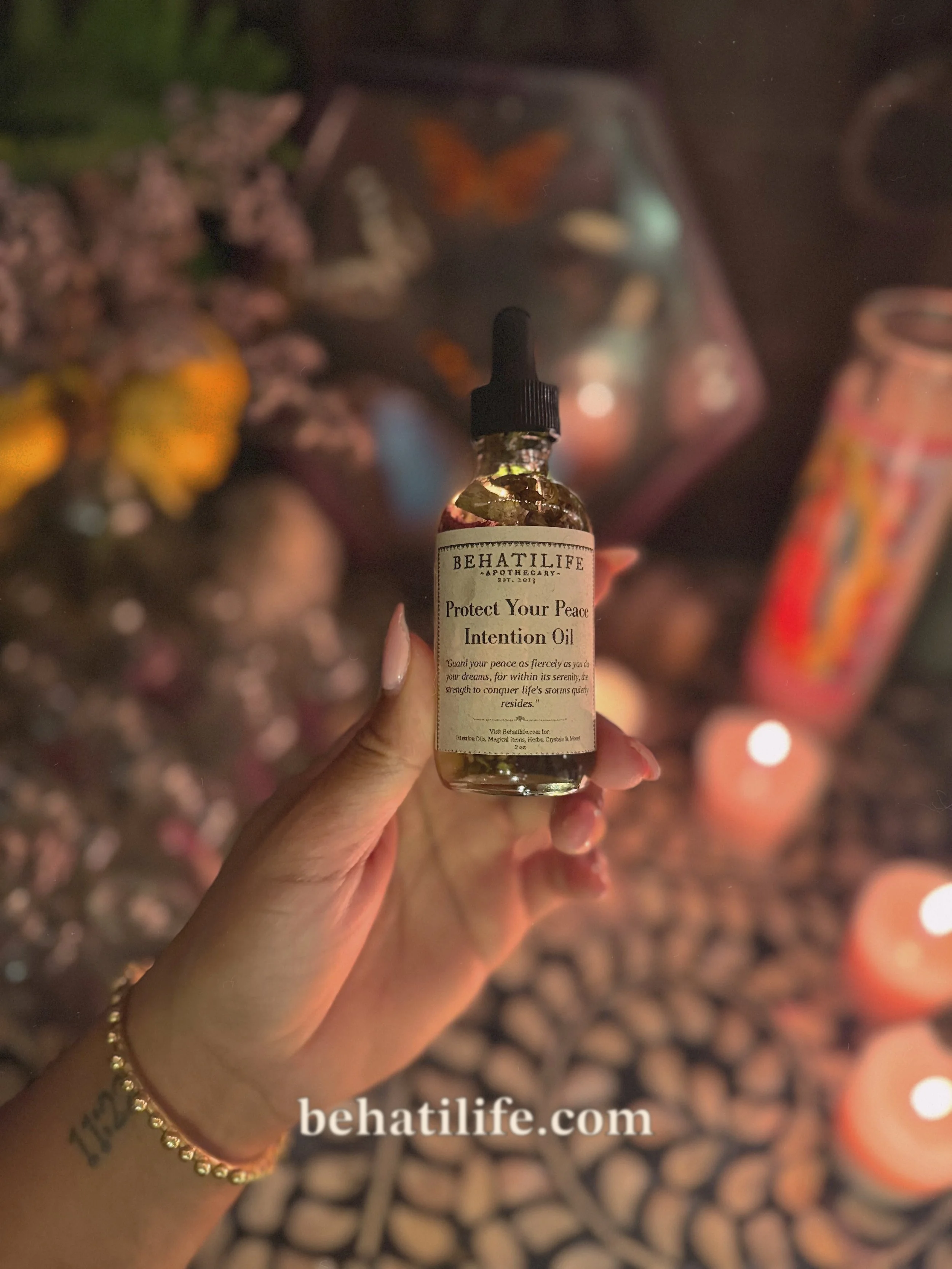 Protect Your Peace Intention Oil