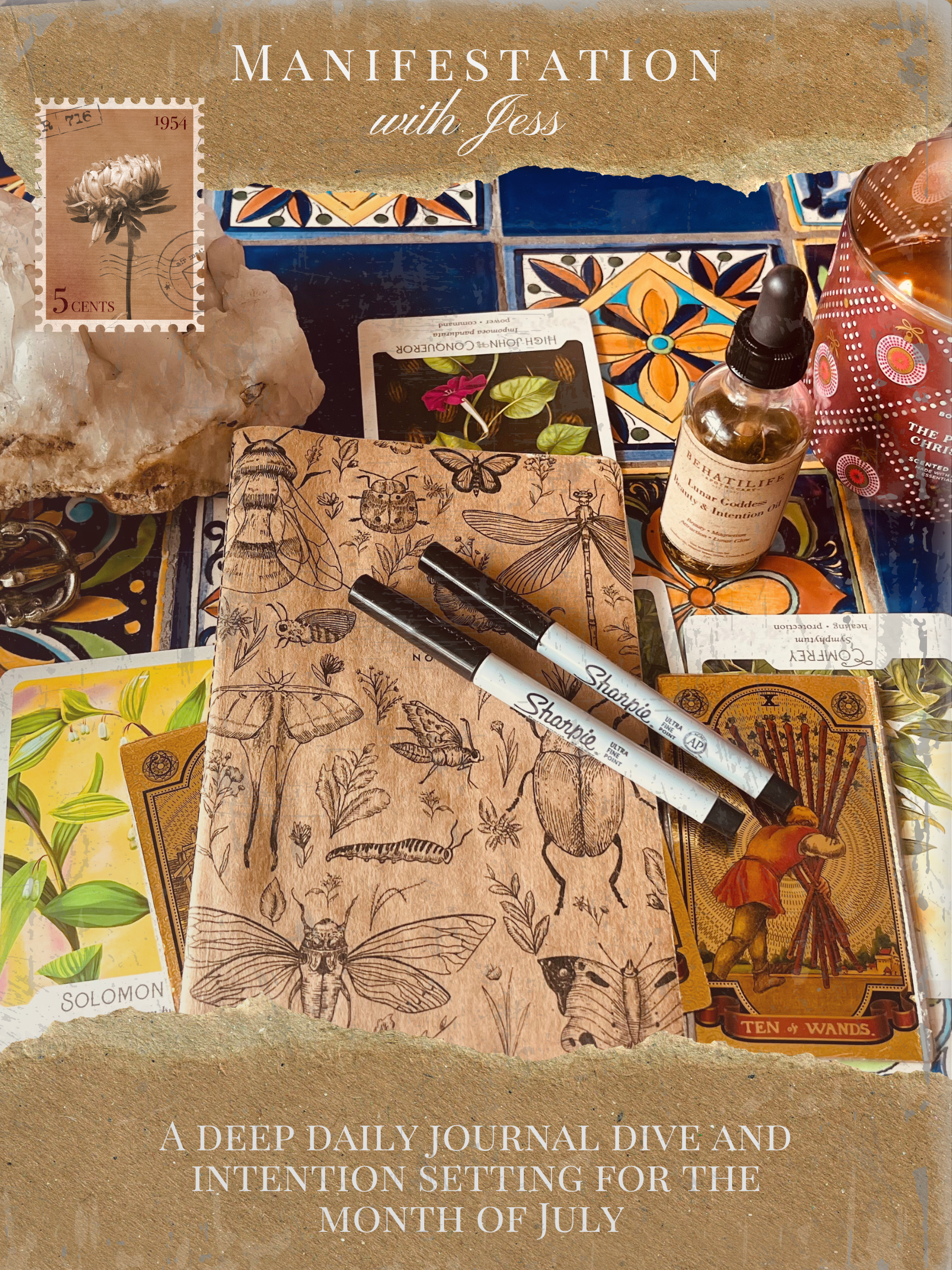 Brown Refined Scrapbook Dream Home Manifestation Poster 2.PNG