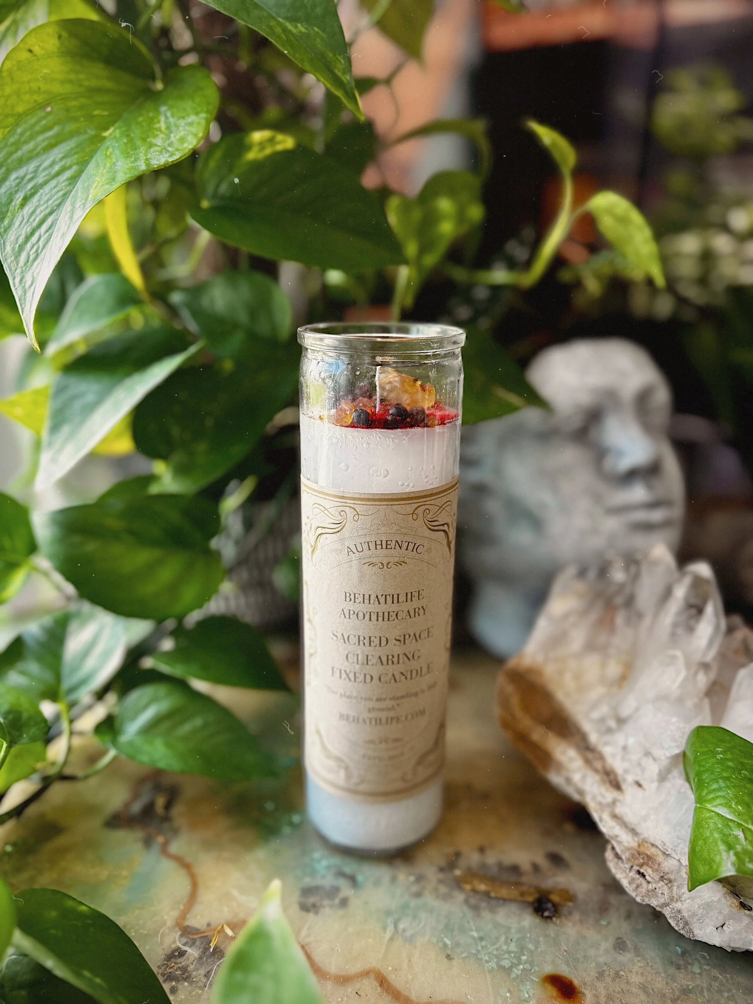 Sacred Space Clearing Fixed Candle