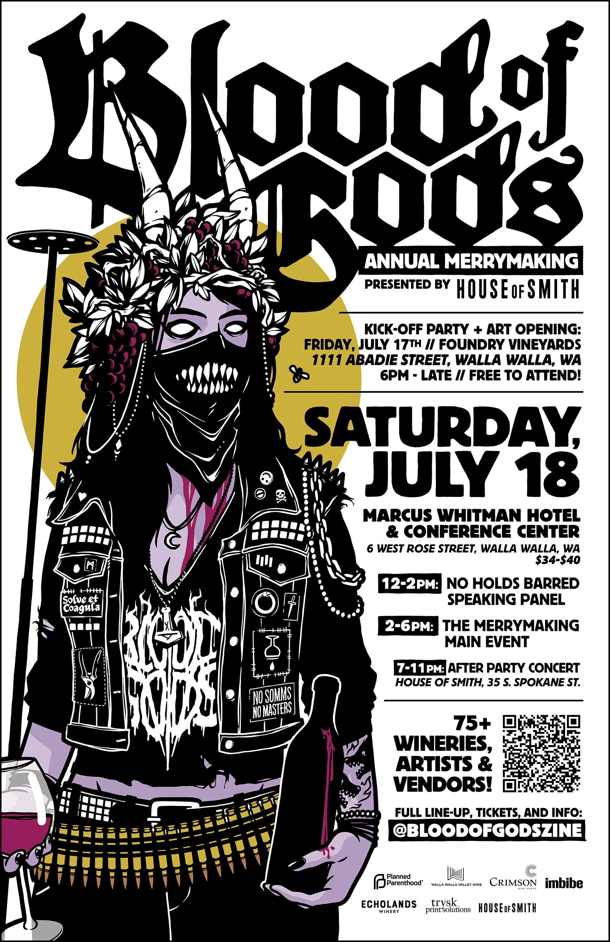 Blood of Gods 2026 Wine Mayhem