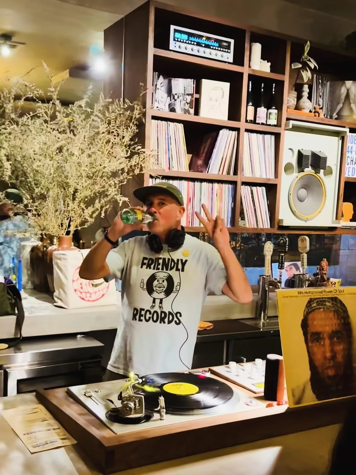 Proof of life drop 👋🏼 
Shoutout @rosemary.hifi @boomboxla and @source_  for the 📸 

Also shout out to still doing this 30 years later with the same love I had when I started 🙏🏼 🙌🏼