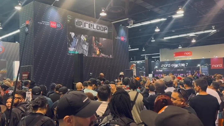 Requisite  annual @thenammshow drop. Big shout out to all the homies and new folks I met. Best part about NAMM is seeing everybody 💯 🙏🏼 
(&amp; Stevie Wonder)