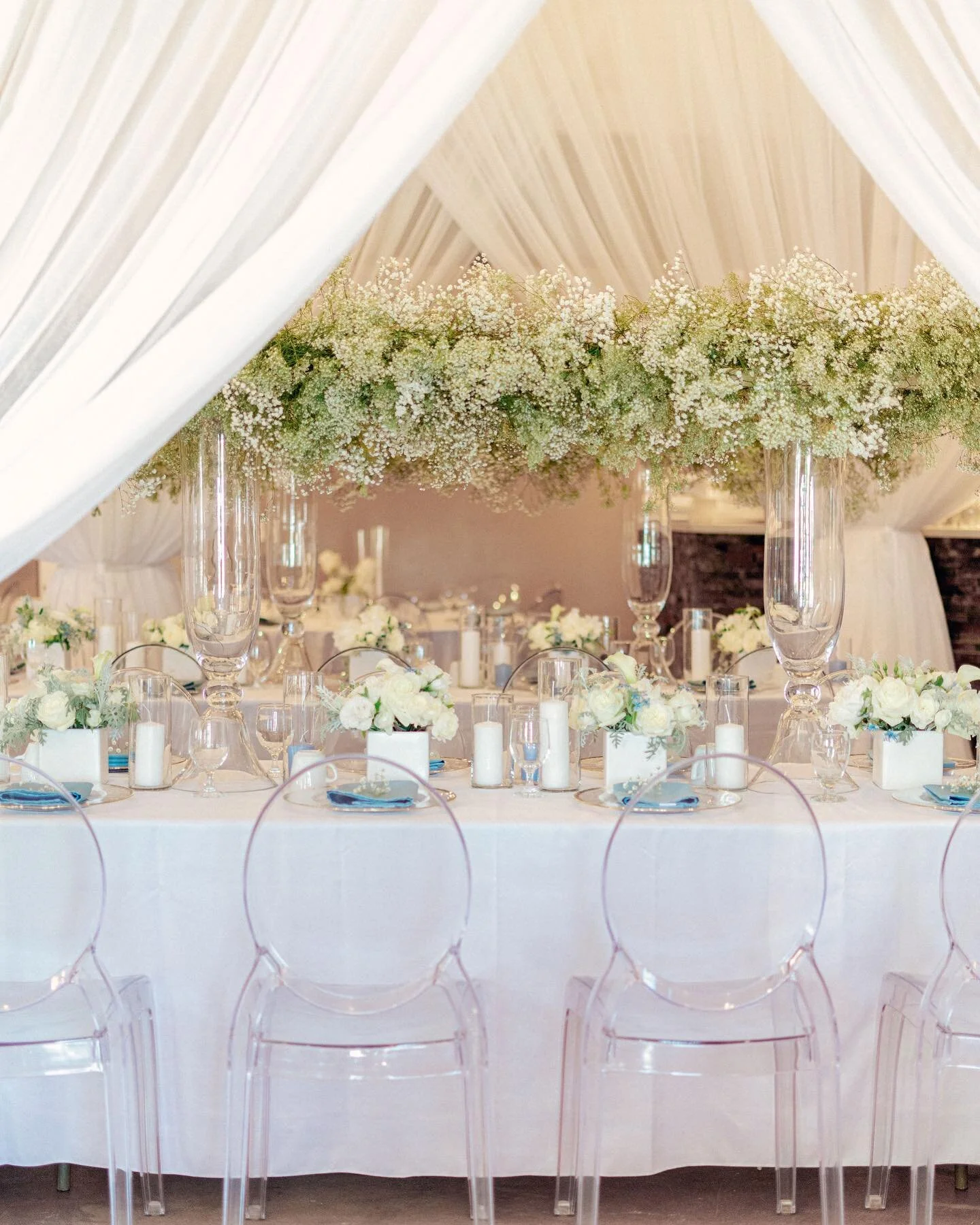 Perfection is in the details... Love how our draping adds so much richness and elegance to @durranipopal baby shower 💖 

Planning + Design: @baharshakor Photography: @lynnleephotography
Drapery + Rentals: @bloomingmiradesigns 
Floral Design: @fignvi