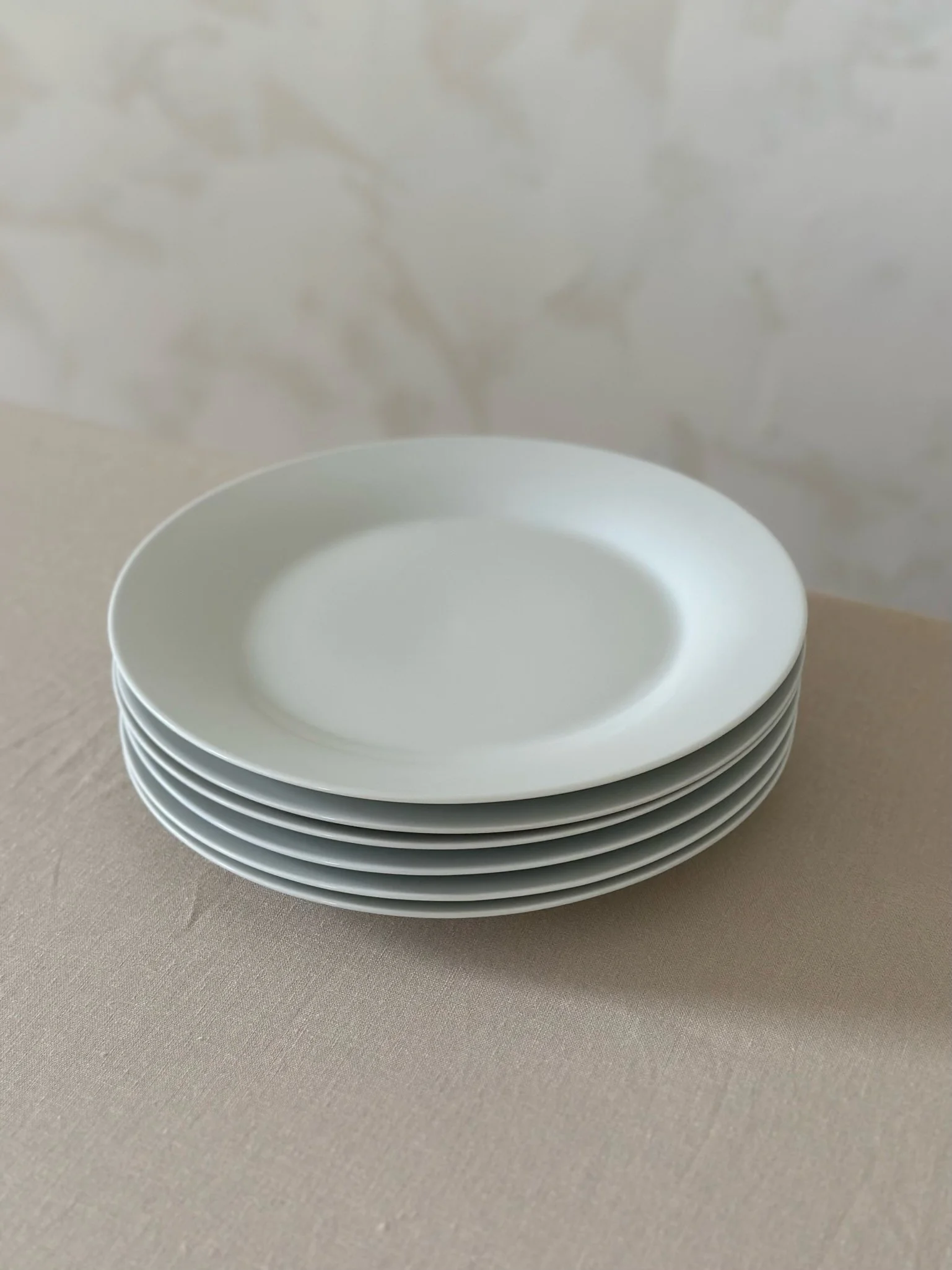 Round Plates - Dinner