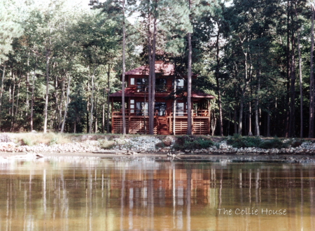 Collie House from the Little River