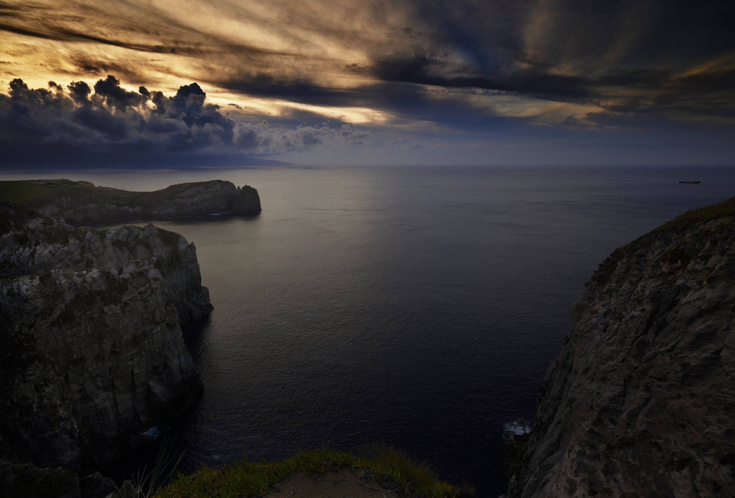 Sunset Farol do Centrao, Sao Miguel Island, Azores by Greg Frucci