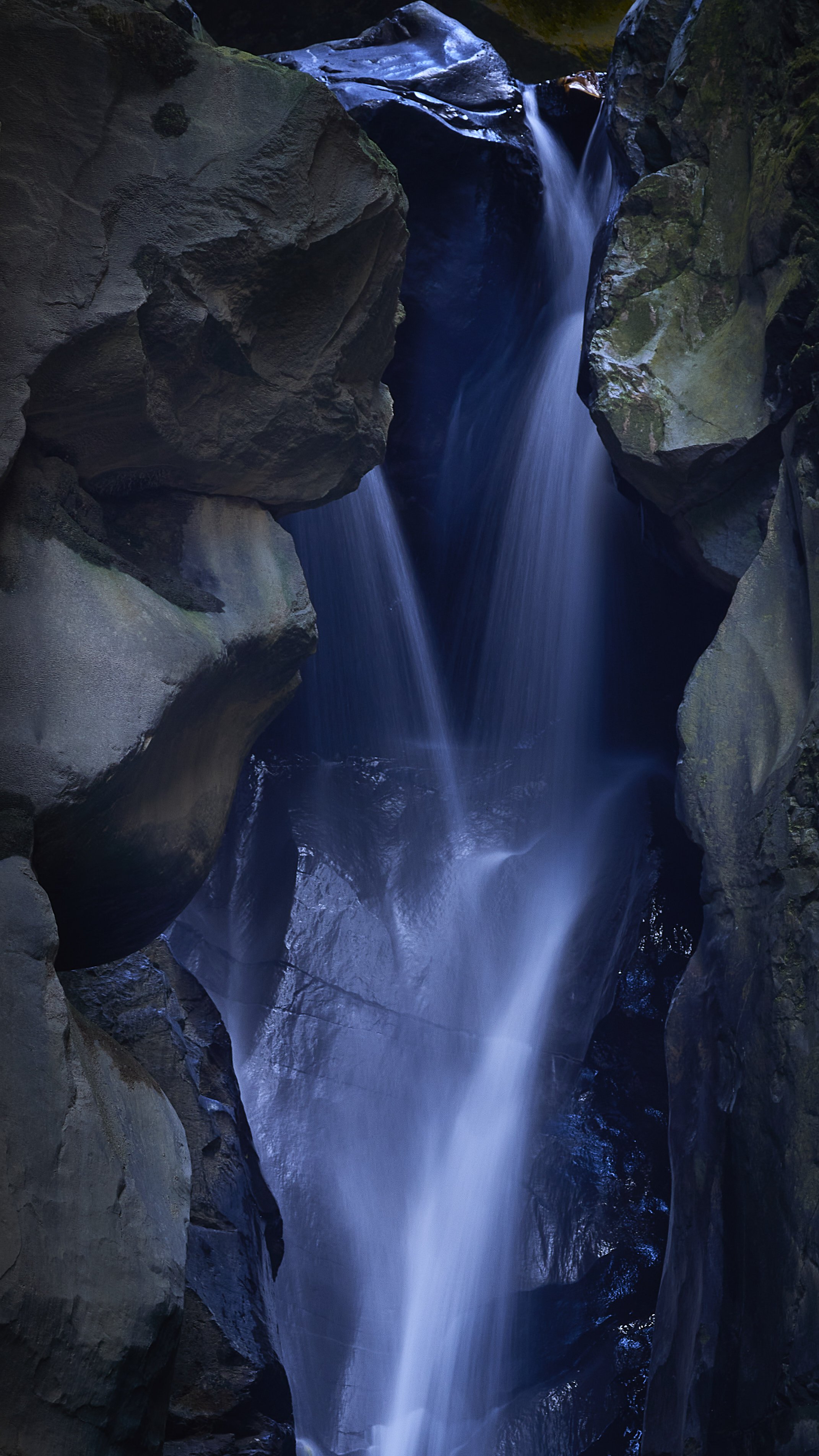 Cabrito Waterfall Closeup on Sao Miguel Island, Azores by Greg Frucci