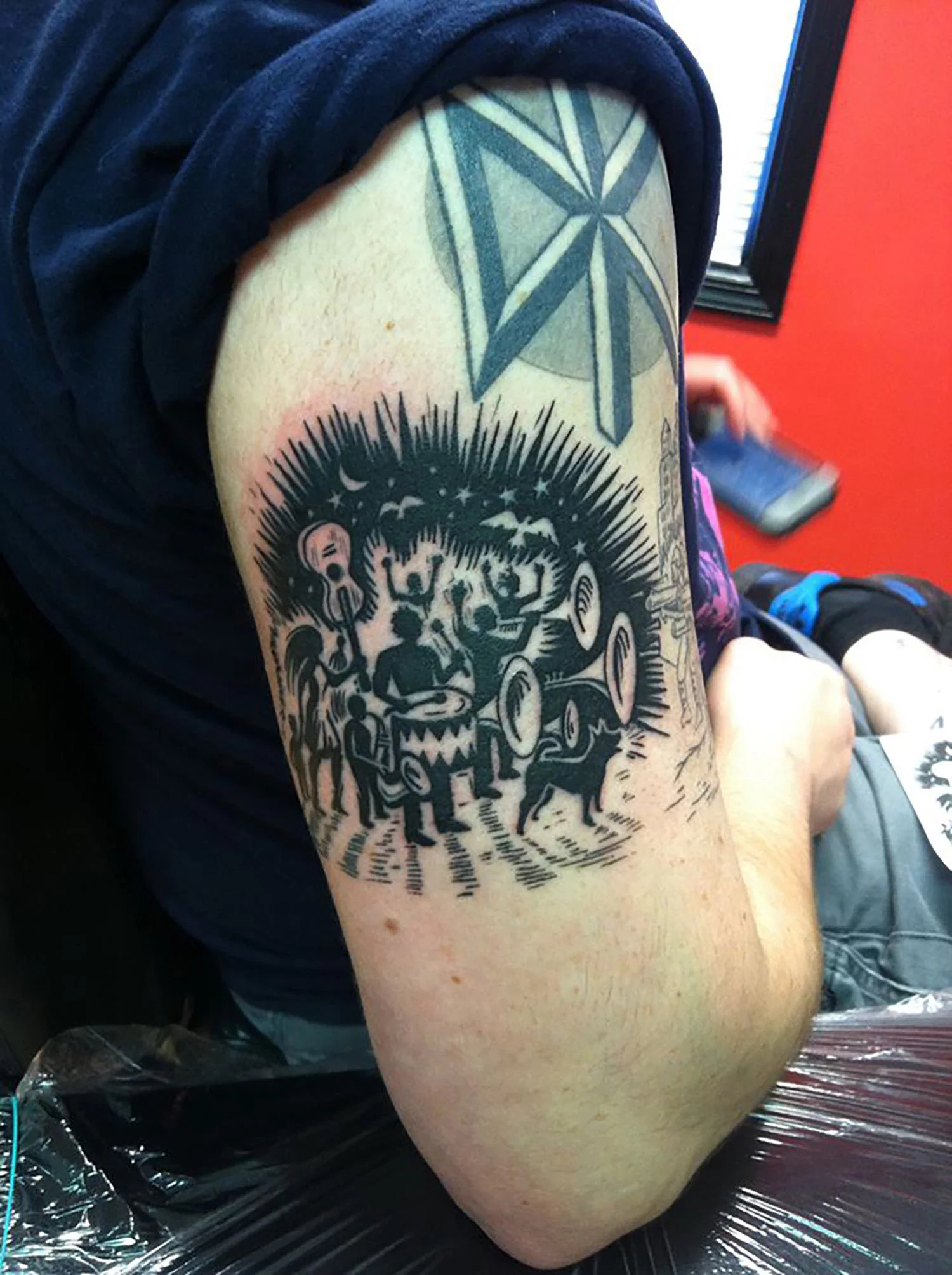 Tattoos of Drooker's Art — Art of Eric Drooker
