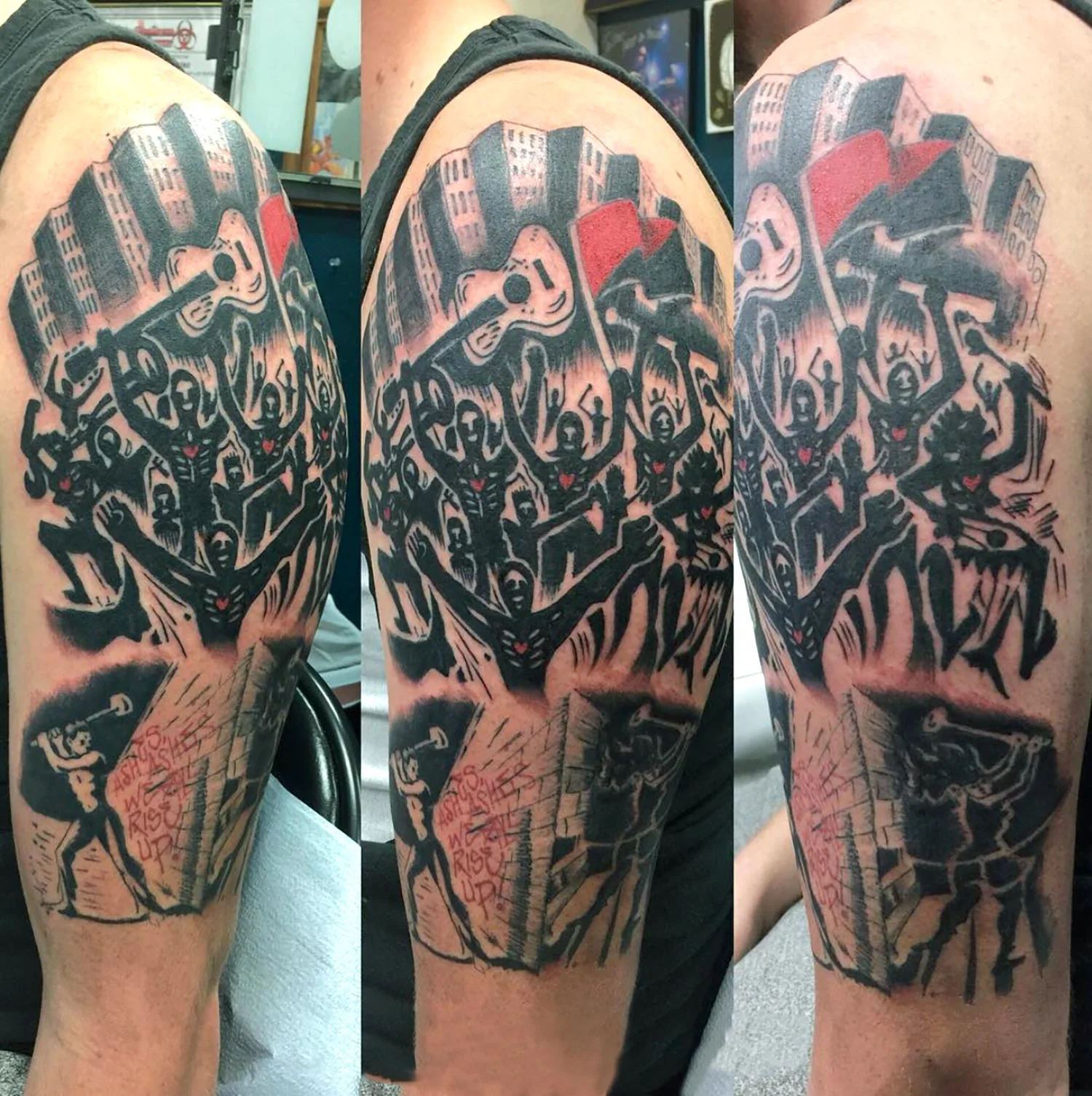 Tattoos of Drooker's Art — Art of Eric Drooker