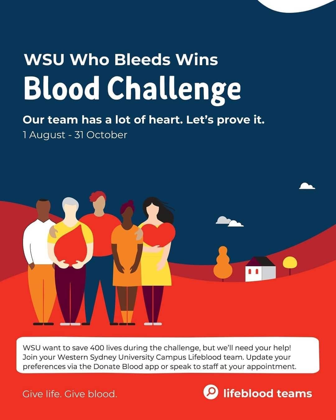 It's that time of the year peeps! You're in lockdown but you're still essential to give life during the challenge and register to your respective WSU Campus Lifeblood Team to make your donation count. For more information on the Blood Drive visit: ht