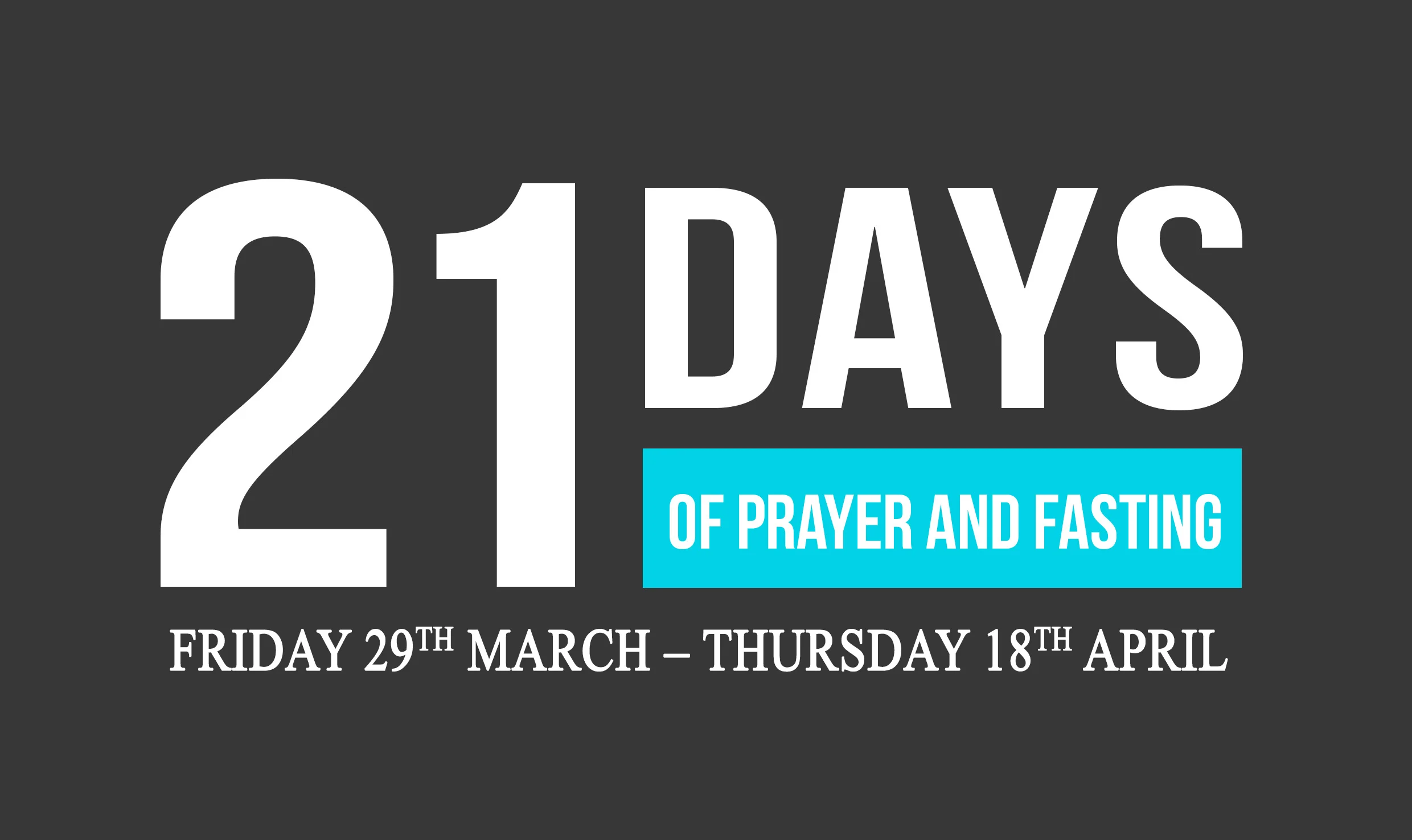 If you sense God has more for your life, 21 Days of Prayer is a great place to start believing Him for all that He has for you. As you practice seeking Him first, He will move on your behalf like never before. You will start to see the power of prayer impact your relationships, work, family, and every area of your life.